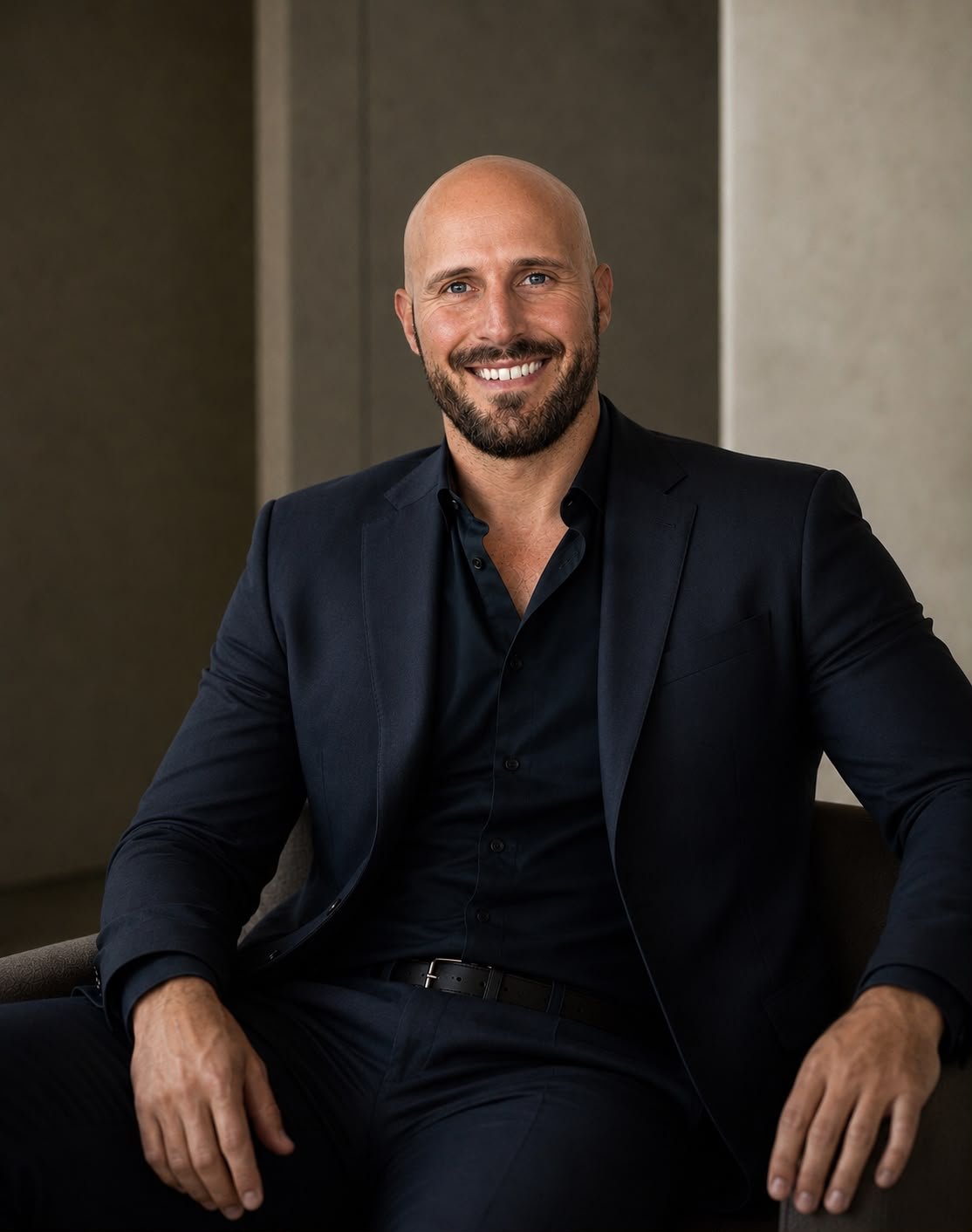 Studio portrait of Christian Gladdish, Founder & Managing Director at Eminence
